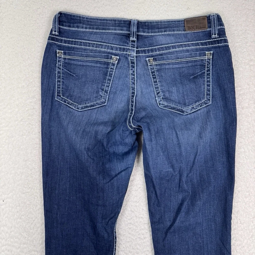 BKE Buckle Harper Jeans Womens 30R Dark Wash Skinny Stretch Denim 32x32